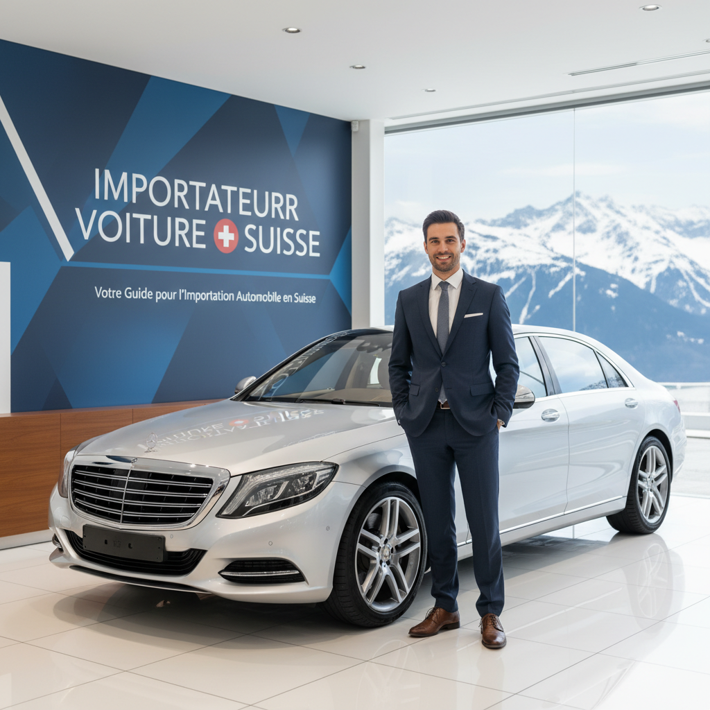 Subaru STI bleue modifiée roulant sur autoroute sinueuse